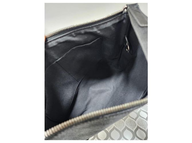 LOUIS VUITTON Schulter-/Crossbody-Tasche Mick PM Damier Graphite Schwarz/Grau - Ansicht 9