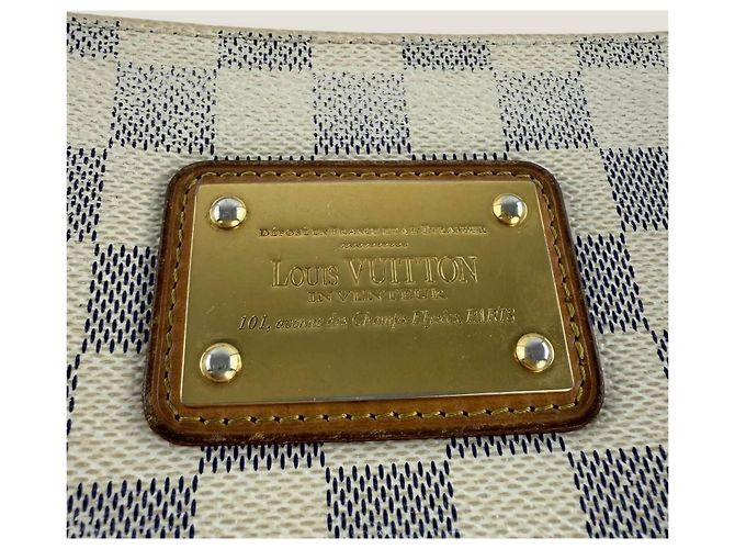 Louis Vuitton Eva Damier Azur Bianco Blu - vista 16