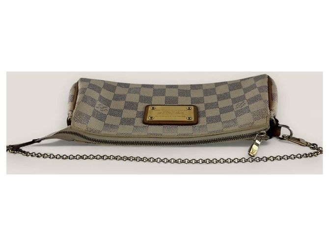 Louis Vuitton Eva Damier Azur Bianco Blu - vista 6