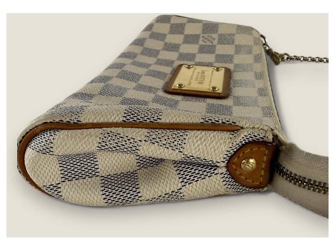 Louis Vuitton Eva Damier Azur Bianco Blu - vista 8