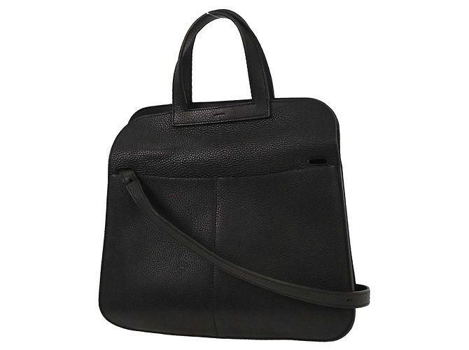Borsa Halzan Hermès Clemence 31 Nero - vista 2