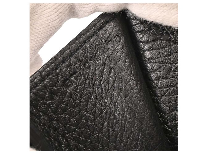 Borsa Halzan Hermès Clemence 31 Nero - vista 5