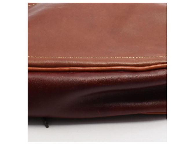 Borsa a Spalla Anagram Loewe Marrone Cachi - vista 16