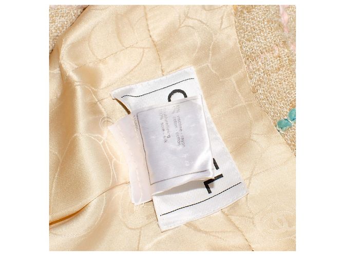 Chanel Jackets Multiple colors Beige - view 10