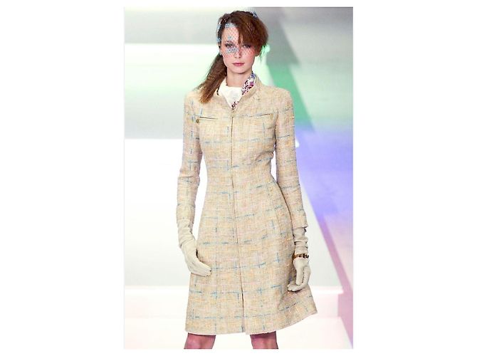 Chanel Jackets Multiple colors Beige - view 2