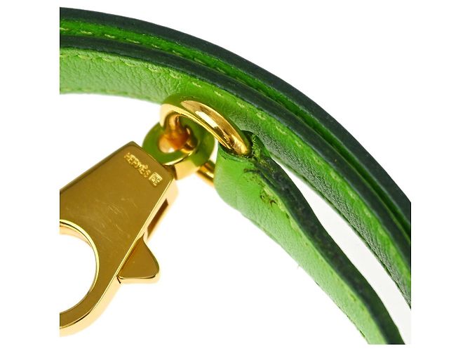 Hermès Hermes Kelly Shoulder Strap Leather Green - view 3