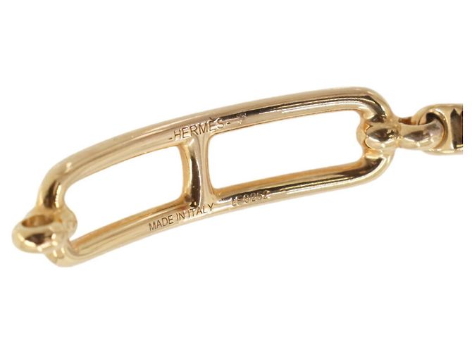 Pulsera Roulis Double Tour Hermès Rosa Dorado - vista 5