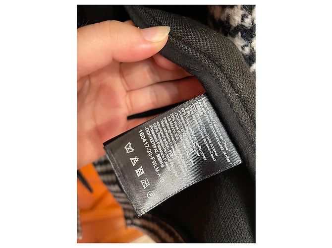 Abrigo oversize de mezcla de lana Scotch and Soda Multicolor - vista 9