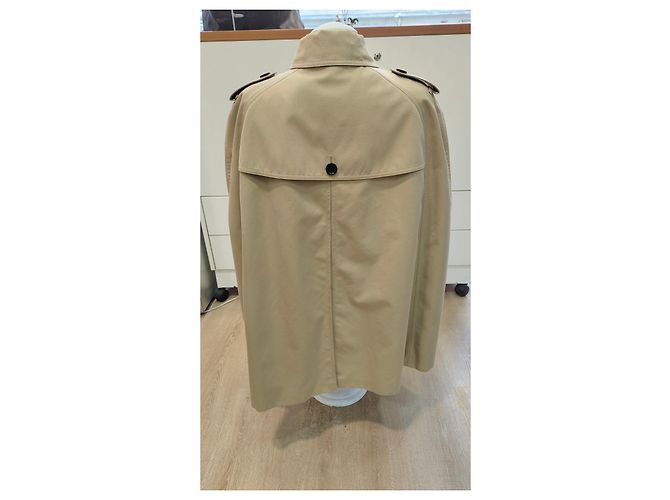 Burberry Capa Trench de Algodón Beige - vista 3