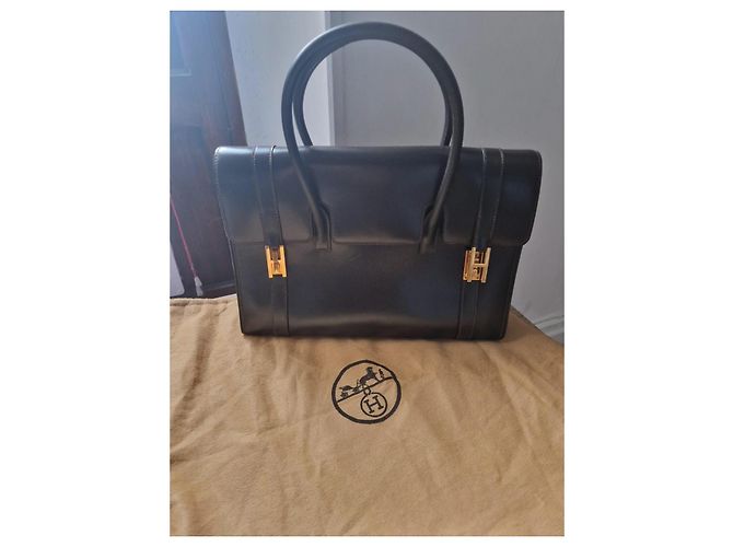 Hermès Drag V 30 Dunkelbraun - Ansicht 3