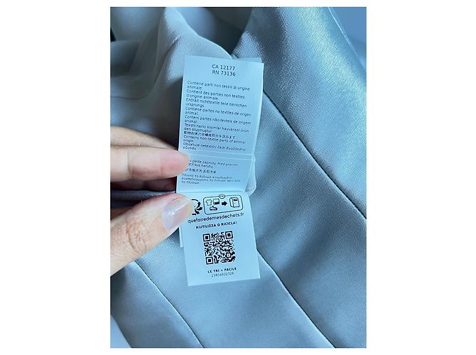 Max Mara Chaquetas Plata Gris - vista 11