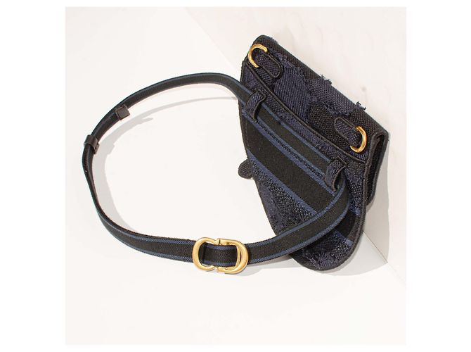 Christian Dior Handtaschen Schwarz Dunkelblau - view 4