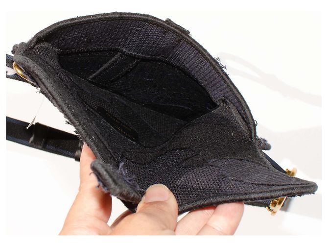 Christian Dior Handtaschen Schwarz Dunkelblau - view 9