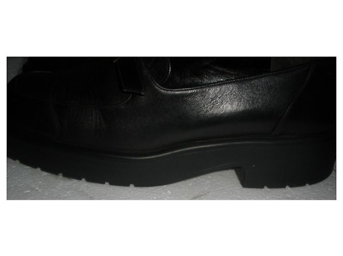 Ballerine Karl Lagerfeld in pelle nera Nero - vista 3