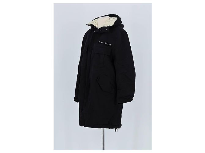 Zadig & Voltaire Cappotto in cotone nero - vista 4