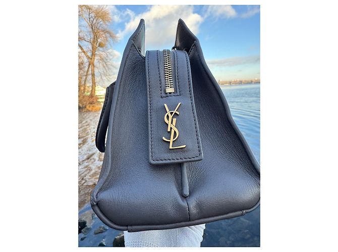 YSL Yves Saint Laurent Eastside Piccola Borsa 2WAY Grigia Grigio antracite - vista 6