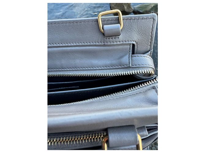 YSL Yves Saint Laurent Eastside Piccola Borsa 2WAY Grigia Grigio antracite - vista 9