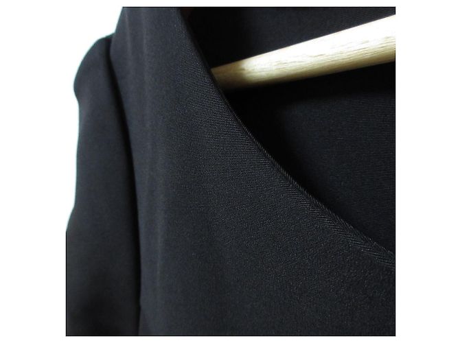 Autre Marque Stretch-Grosgrain-Kleid FOXEY NEW YORK Schwarz - Ansicht 3