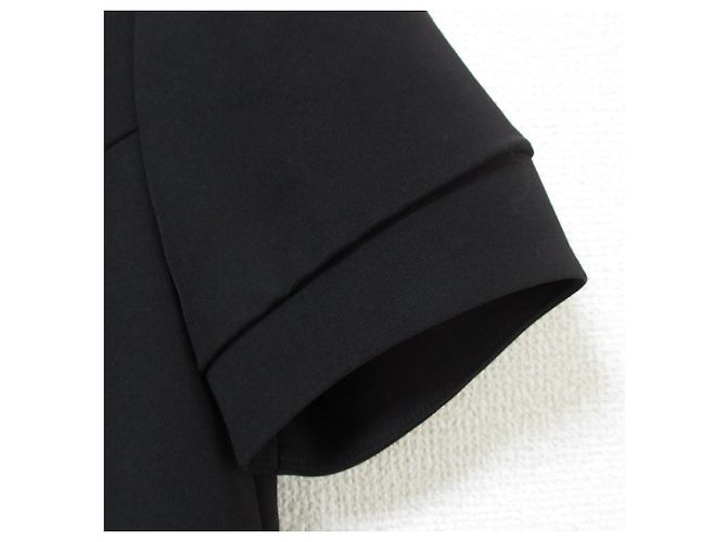 Autre Marque Stretch-Grosgrain-Kleid FOXEY NEW YORK Schwarz - Ansicht 6