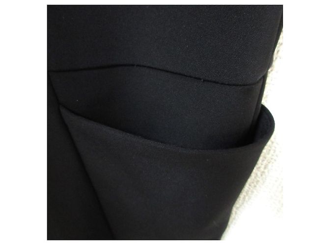 Autre Marque Stretch-Grosgrain-Kleid FOXEY NEW YORK Schwarz - Ansicht 8