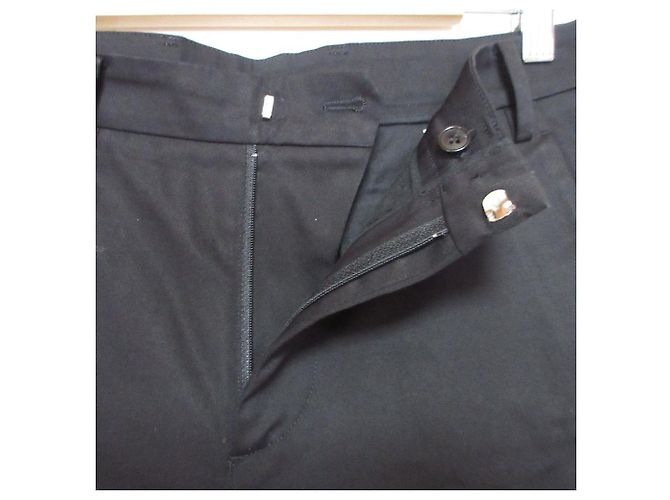 Autre Marque N°21 Stretch Weite Gerade Cropped-Hose Schwarz - Ansicht 4