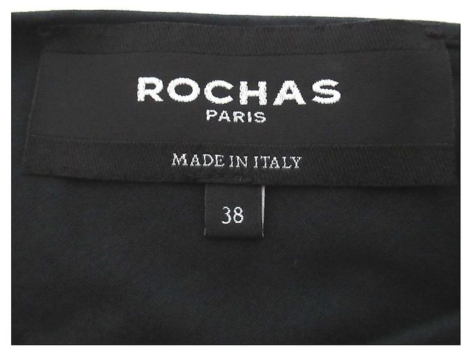 Autre Marque Rochas 2way Kleid Schwarz - Ansicht 8