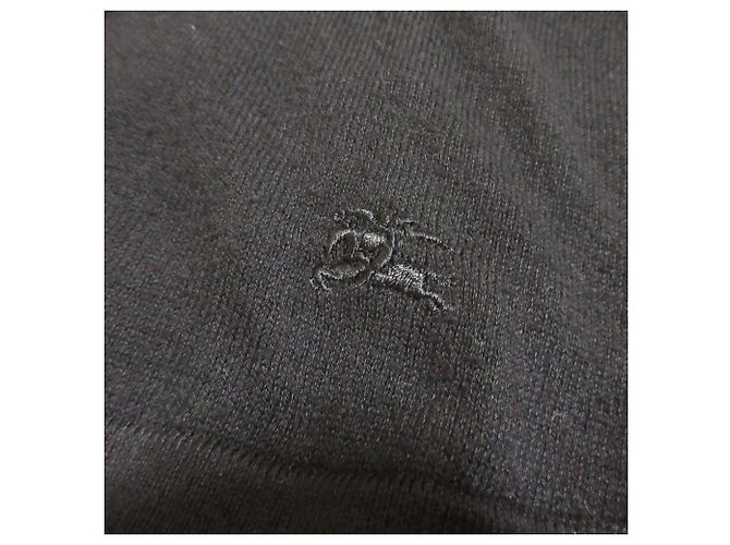 Top de punto de manga corta Burberry Negro - vista 6