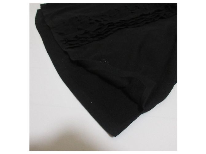 Top de punto de manga corta Burberry Negro - vista 7