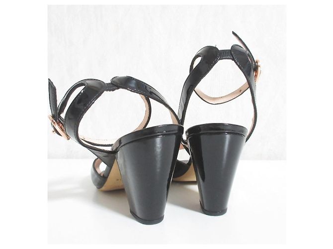 Autre Marque Sandali in vernice Repetto Nero - vista 4