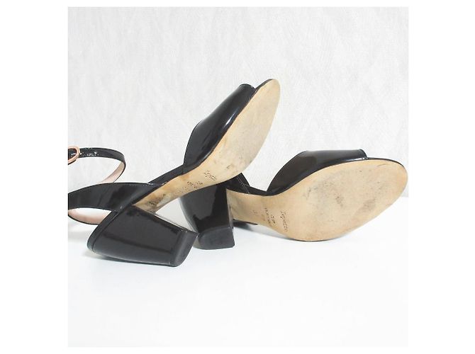 Autre Marque Sandali in vernice Repetto Nero - vista 8