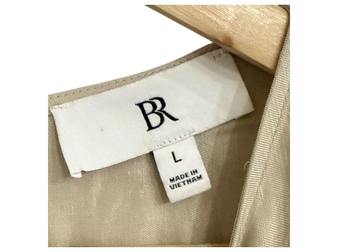 Autre Marque Vestido largo de mezcla de lino Banana Republic - vista 7