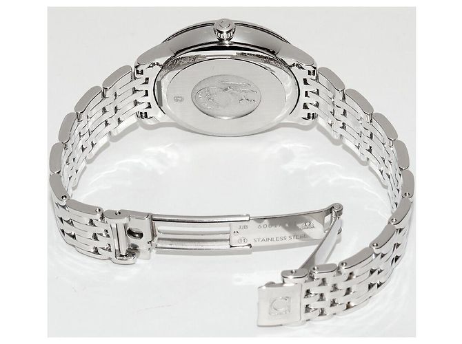 Omega De Ville Prestige Schmetterling Edelstahl Silber - Ansicht 2