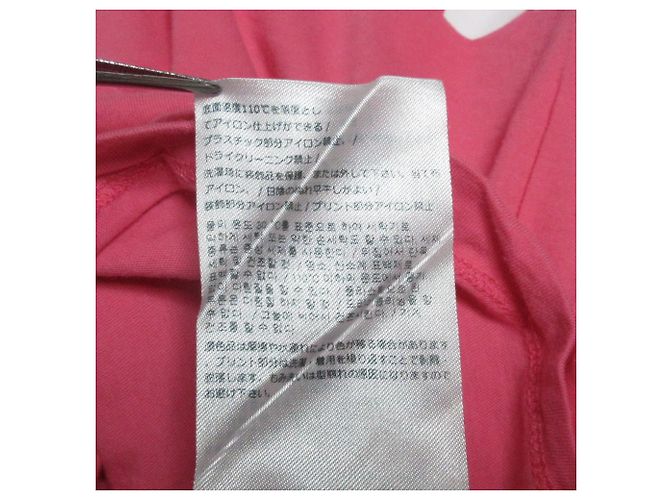 Autre Marque Camiseta de algodón con estampado de logo Dsquared2 Rosa - vista 8