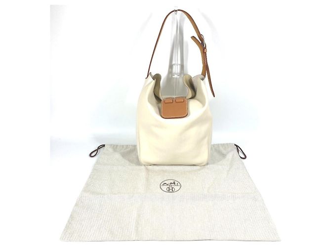 Hermès HERMES Villevolt 24 Schultertasche Braun Roh - Ansicht 12