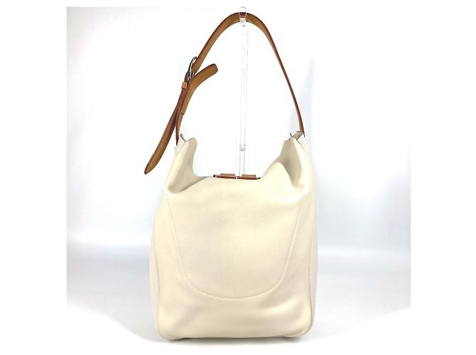 Hermès HERMES Villevolt 24 Schultertasche Braun Roh - Ansicht 2