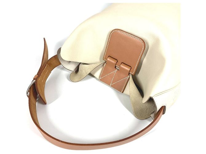 Hermès HERMES Villevolt 24 Schultertasche Braun Roh - Ansicht 8