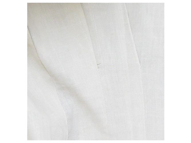 Sybilla Leinen Cocoon Kleid Beige - Ansicht 12