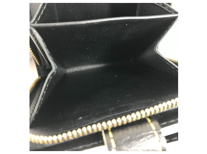 Billetera Bifold Compacta con Cremallera Suhali Louis Vuitton Negro - vista 15