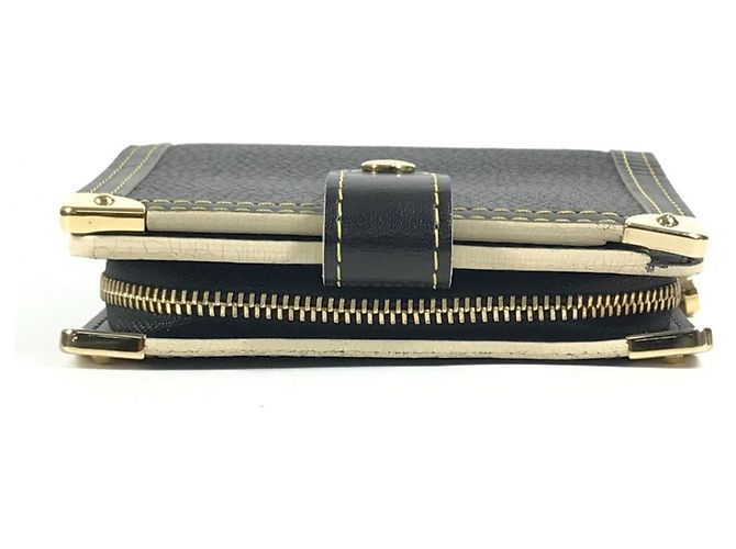 Billetera Bifold Compacta con Cremallera Suhali Louis Vuitton Negro - vista 4
