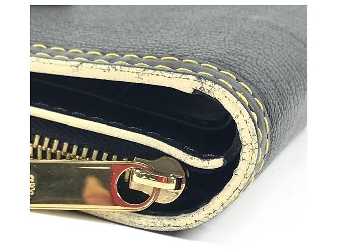 Billetera Bifold Compacta con Cremallera Suhali Louis Vuitton Negro - vista 7