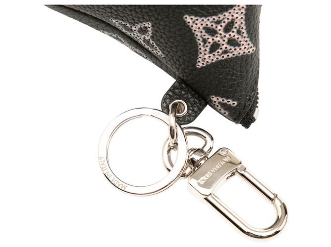 Charm Berlingo in Monogram Mahina di Louis Vuitton Nero Rosa - vista 5