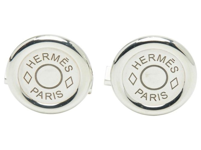Abotoaduras de prata Hermès Hermès Serie - vista 2