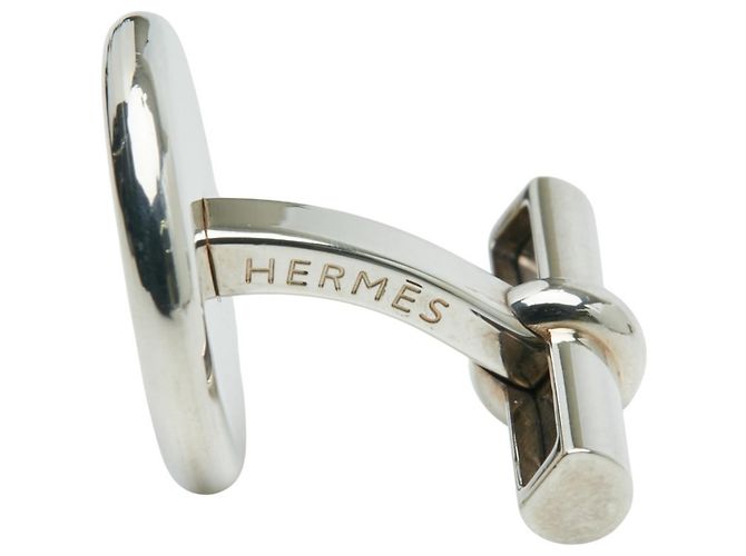 Abotoaduras de prata Hermès Hermès Serie - vista 4