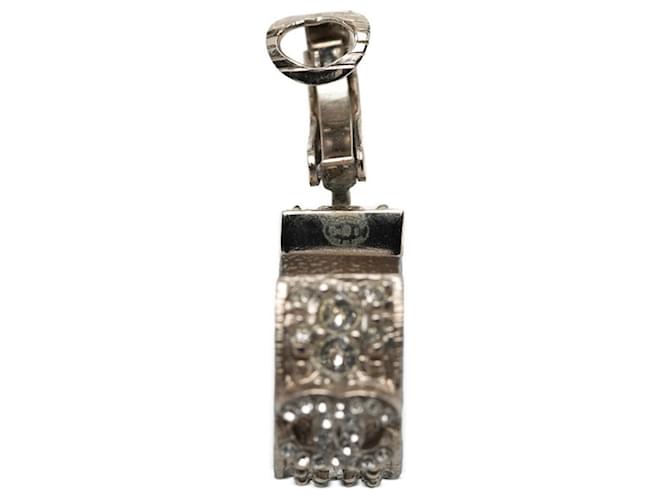 Orecchini a clip con strass Chanel Coco Mark D'oro - vista 3