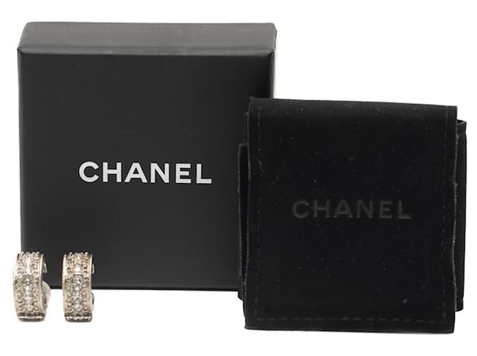 Orecchini a clip con strass Chanel Coco Mark D'oro - vista 4