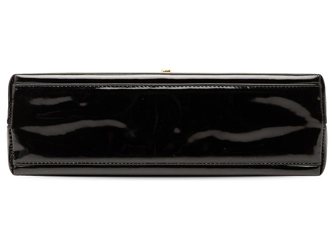 Chanel Black Patent Kelly Top Handle Flap - Ansicht 3