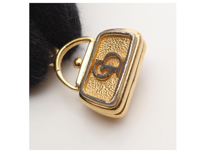 Collana con logo CD Christian Dior placcata in oro D'oro - vista 7