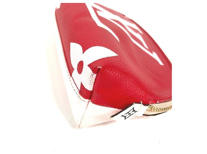 Neceser Monogram Gigante Louis Vuitton Rosa Roja - vista 8