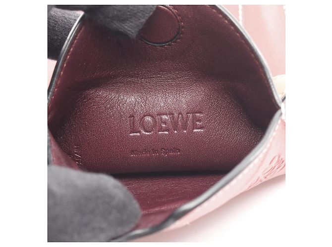 Borsa a Spalla Gate Pocket di Loewe Marrone Rosso - vista 4