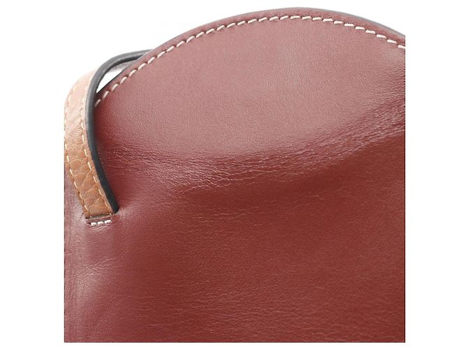 Borsa a Spalla Gate Pocket di Loewe Marrone Rosso - vista 6